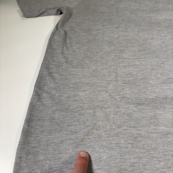 Wrangler RIGGS Workwear Henley Shirt Gray Short Sleeve Shirt Men’s Size L Lot - Picture 5 of 9